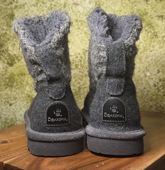 Like New!! BearPaw Virginia Gray II Winter Boots Sz 6 - Picture 2 of 12